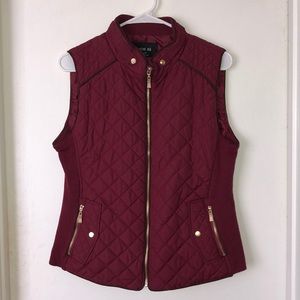 Red Puffer Vest